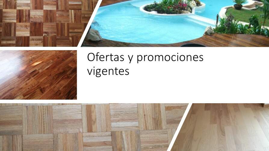 oferta pisos de madera